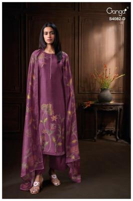 Ganga firanya 4082 dress material wholesale indiamart