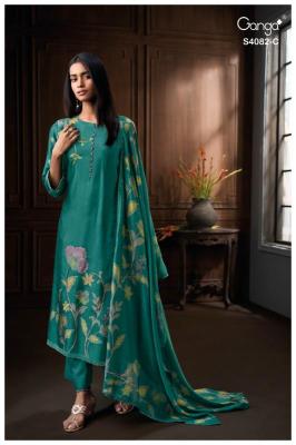 Ganga firanya 4082 dress material wholesale indiamart