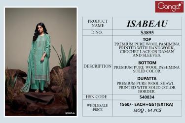 Ganga isabeau 3895 Wholesale dress material manufacturers in Hyderabad