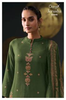 Ganga jerusha 3946 Dress materials in Chandni Chowk