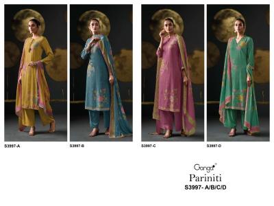 Ganga pariniti 3997 Dress material wholesale market in Hyderabad