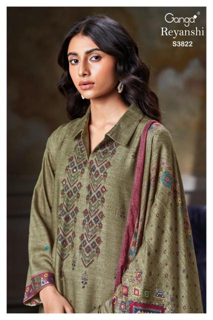 Ganga reyanshi 3822 Surat dress material with price
