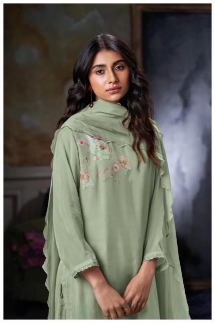 Ganga zerrin 3675 Dress material manufacturers in India