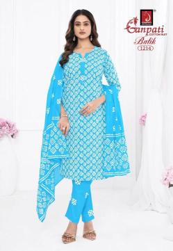 Ganpati batik vol-12 Kurti material suppliers in Vadodara