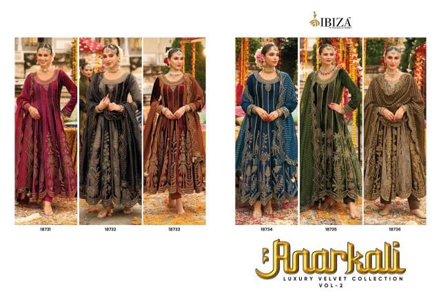 Ibiza anarkali vol 2 Kolkata dress material suppliers
