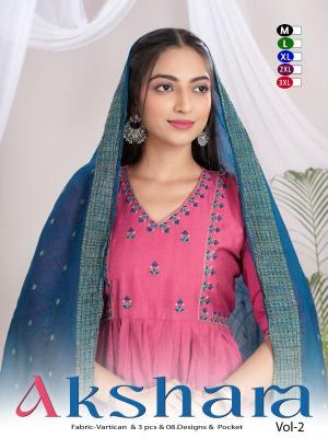 JLF akshara vol 0.2  Designer Kurtis Wholesale