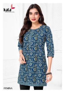Kala femina vol-1 short top Kurti exporters in Ahmedabad
