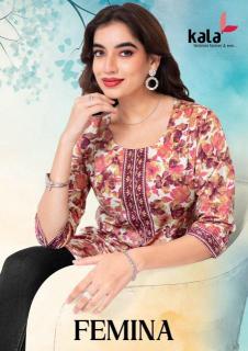 Kala femina vol-1 short top Kurti exporters in Ahmedabad