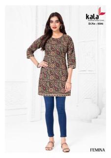 Kala femina vol-1 short top Kurti exporters in Ahmedabad