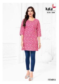 Kala femina vol-1 short top Kurti exporters in Ahmedabad