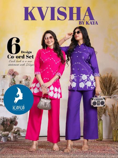 Kaya kvisha coord set Kurti suppliers in kolkata