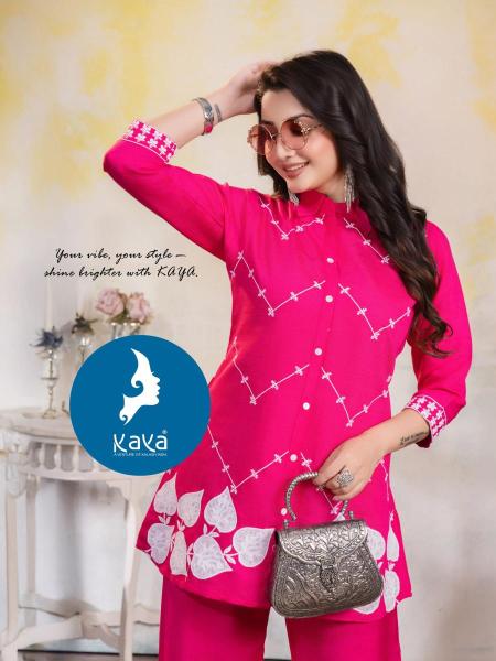 Kaya kvisha coord set Kurti suppliers in kolkata