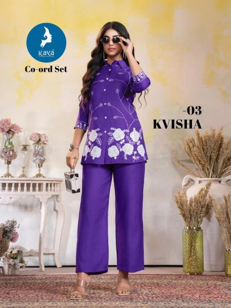 Kaya kvisha coord set Kurti suppliers in kolkata