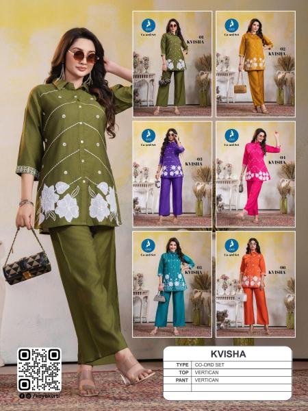 Kaya kvisha coord set Kurti suppliers in kolkata