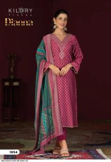 Kilory trends dianna Dress material for women