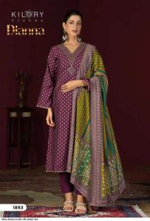 Kilory trends dianna Dress material for women