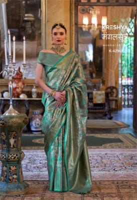 Kreshva mangalsutra silk Saree wholesale price