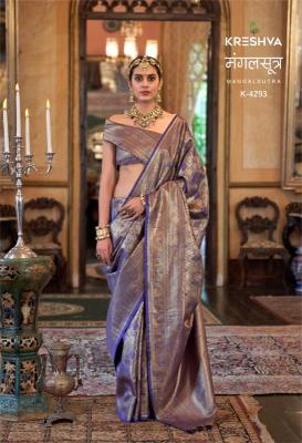 Kreshva mangalsutra silk Saree wholesale price