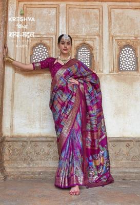 Kreshva maya mahal Saree manufacturers in India