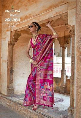 Kreshva maya mahal Saree manufacturers in India