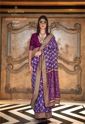 Kreshva meenakumari Wholesale saree supplier in Kolkata