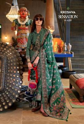 Kreshva sensation Surat saree factory