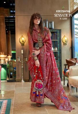 Kreshva sensation Surat saree factory