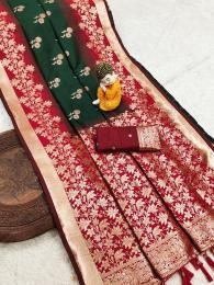 Krishnavi banarasi silk Indian saree wholesale market