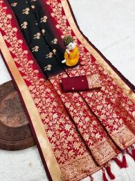 Krishnavi banarasi silk Indian saree wholesale market