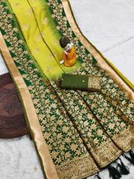 Krishnavi banarasi silk Indian saree wholesale market