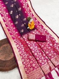 Krishnavi banarasi silk Indian saree wholesale market
