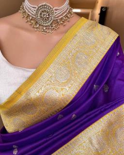 Krishnavi soft banarasi silk Saree market in Mumbai