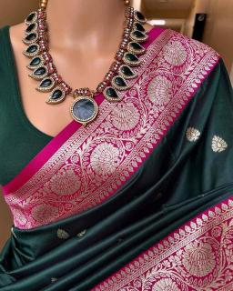 Krishnavi soft banarasi silk Saree market in Mumbai