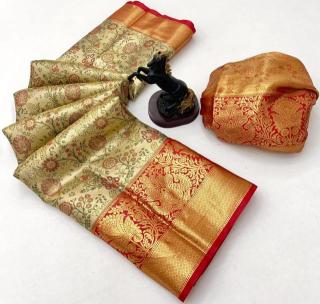 Malhar kanjivaram bridal silk Indian saree bulk buy