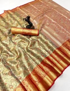 Malhar kanjivaram bridal silk Indian saree bulk buy