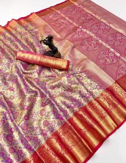 Malhar kanjivaram bridal silk Indian saree bulk buy