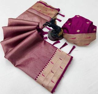 Malhar soft tissue silk Saree wholesale market Surat