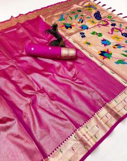 Malhar soft tissue silk Saree wholesale market Surat