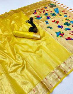 Malhar soft tissue silk Saree wholesale market Surat