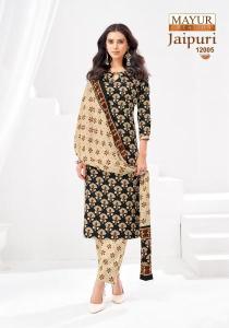 Mayur jaipuri vol-12 Wholesale dress material manufacturers in Ahmedabad