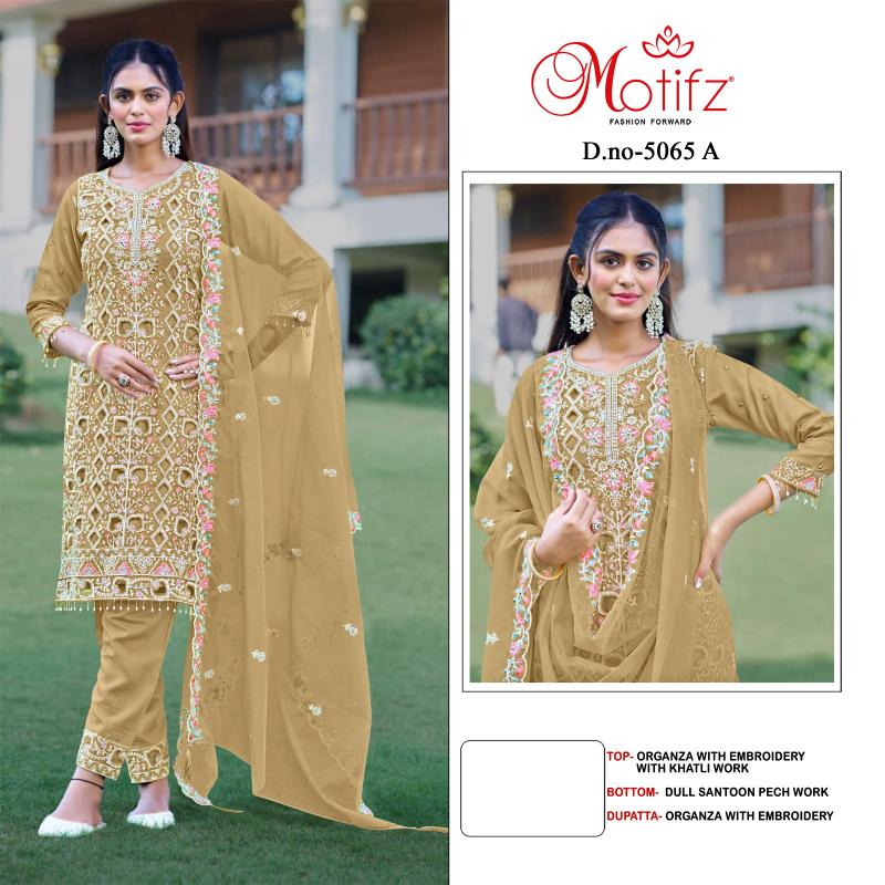 Motifz 5066 A To D Organza  Wholesale salwar kameez suppliers