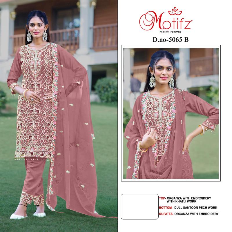 Motifz 5066 A To D Organza  Wholesale salwar kameez suppliers