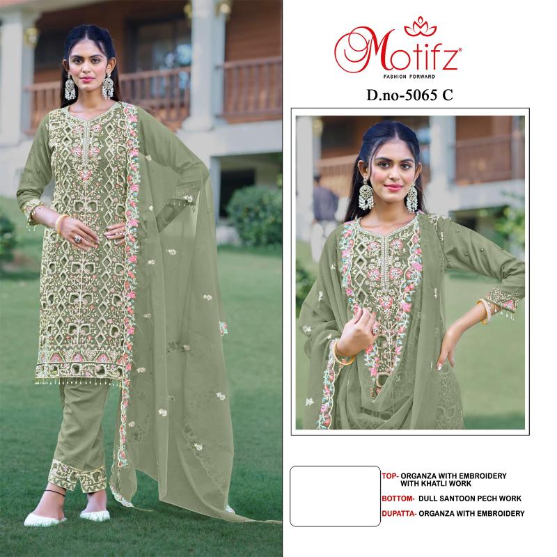 Motifz 5066 A To D Organza  Wholesale salwar kameez suppliers
