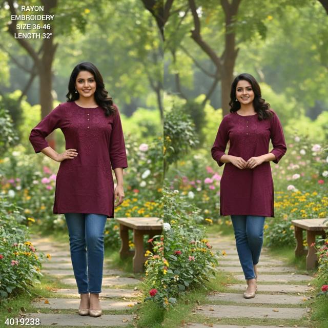Naisha K 365 Rayon Ladies kurta wholesale market