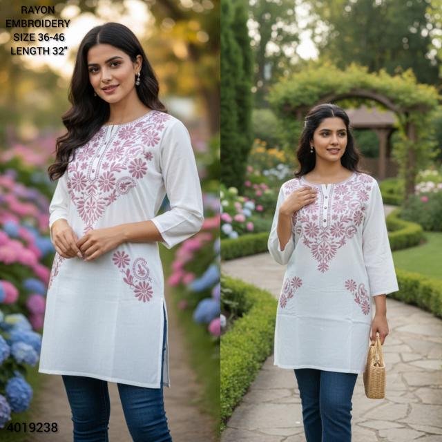 Naisha K 365 Rayon Ladies kurta wholesale market