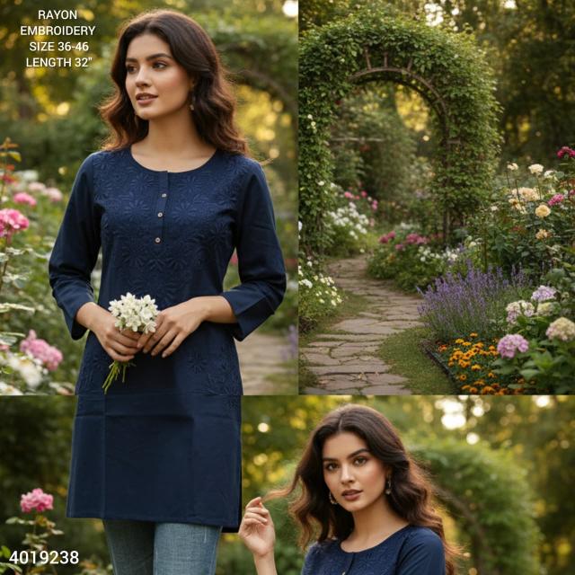 Naisha K 365 Rayon Ladies kurta wholesale market