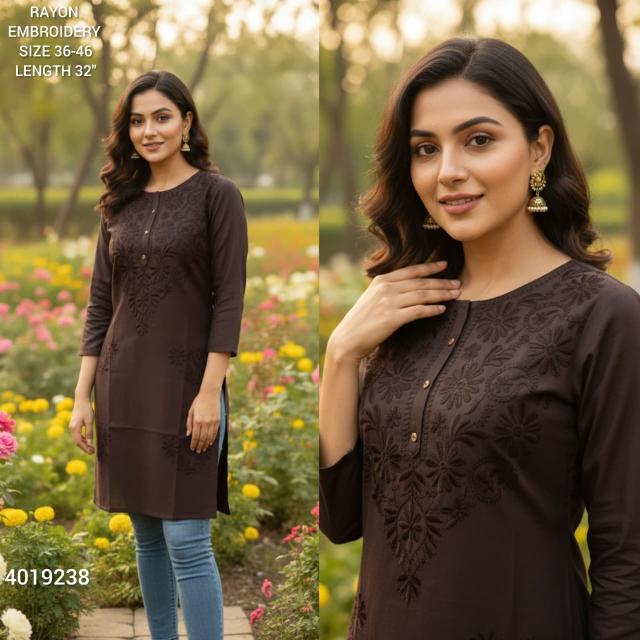 Naisha K 365 Rayon Ladies kurta wholesale market