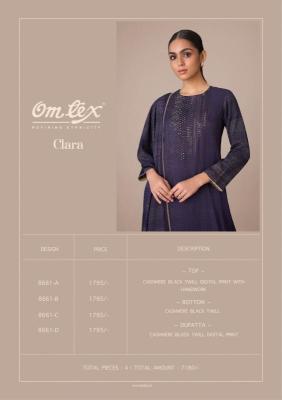 Omtex clara Dress material wholesale distributors in Rajkot