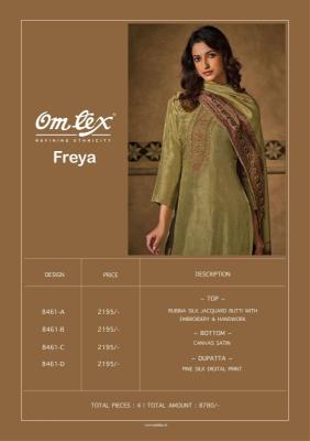 Omtex freya Wholesale designer dress material in Delhi