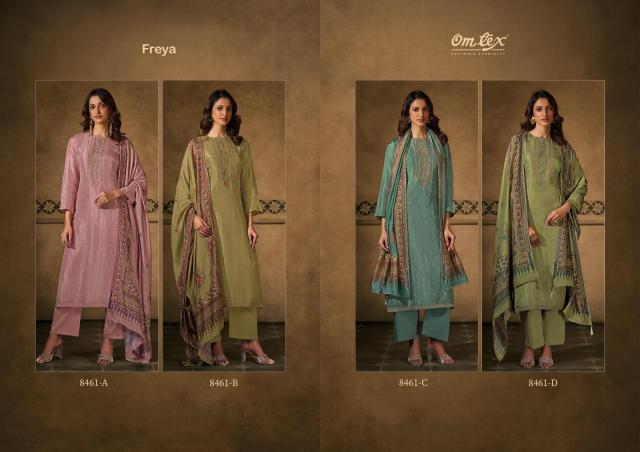 Omtex freya Wholesale designer dress material in Delhi